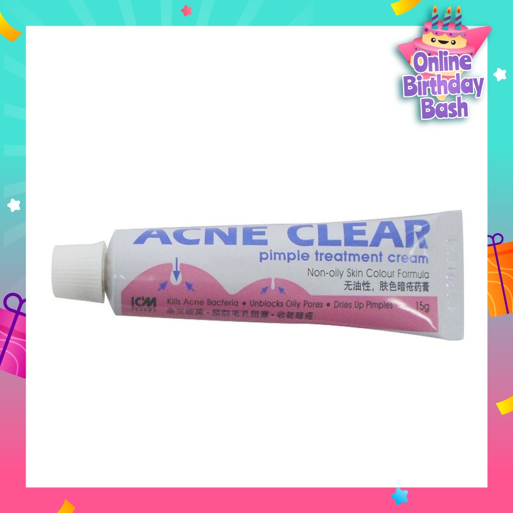 Acne Clear Pimple Treatment Cream 15g