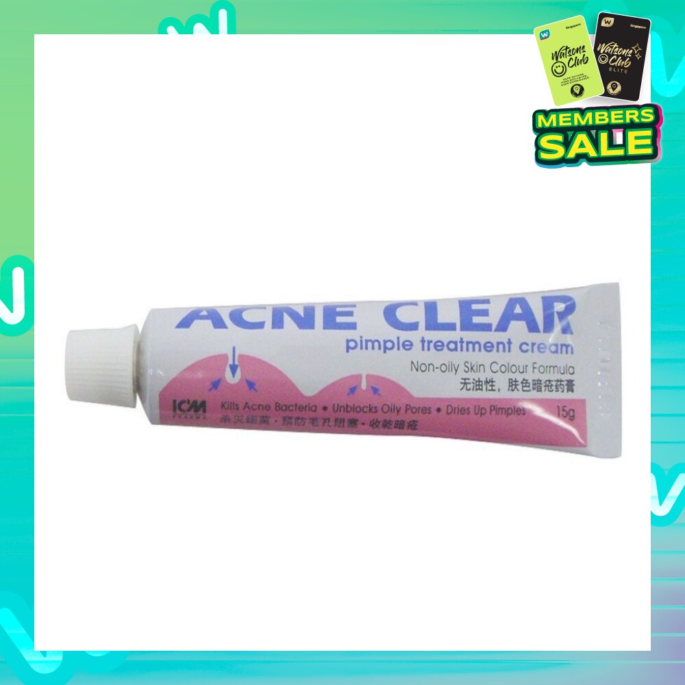 Acne Clear Pimple Treatment Cream 15g