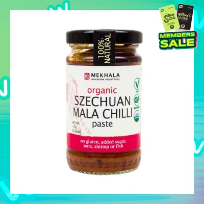 FOOD CULTURE MEKHALA 100% Natural Vegan Organic Sze Chuan Mala Chilli Paste 100g