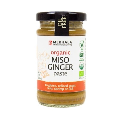 FOOD CULTURE MEKHALA Vegan Organic Miso Ginger Paste Oil Free 100g