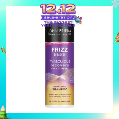 JOHN FRIEDA Frizz Ease Miraculous Recovery with Ceramides Repairing Shampoo (For Frizzy Damaged Hair)500ml
