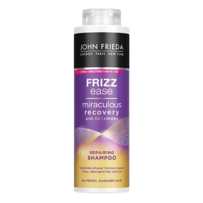 JOHN FRIEDA Frizz Ease Miraculous Recovery with Ceramides Repairing Shampoo (For Frizzy Damaged Hair)500ml