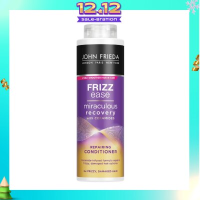 JOHN FRIEDA Frizz Ease Miraculous Recovery with Ceramides Repairing Conditioner (For Frizzy Damaged Hair) 500ml
