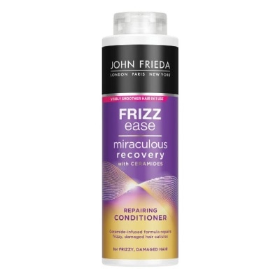 JOHN FRIEDA Frizz Ease Miraculous Recovery with Ceramides Repairing Conditioner (For Frizzy Damaged Hair) 500ml