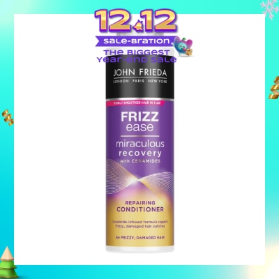 JOHN FRIEDA Frizz Ease Miraculous Recovery with Ceramides Repairing Conditioner (For Frizzy Damaged Hair) 500ml