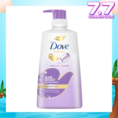 DOVE Dove Hair Boost Nourishment Micellar Shampoo 680ml (For Oily Roots, Weak Hair)