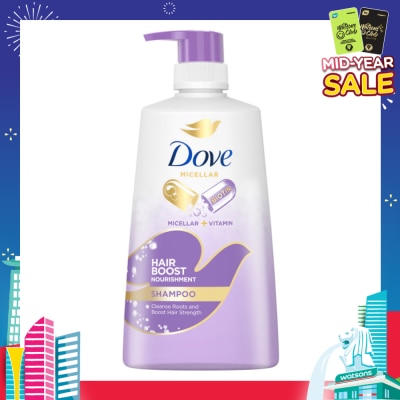 DOVE Dove Hair Boost Nourishment Micellar Shampoo 680ml (For Oily Roots, Weak Hair)