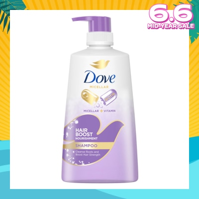 DOVE Dove Hair Boost Nourishment Micellar Shampoo 680ml (For Oily Roots, Weak Hair)