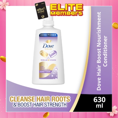 DOVE Dove Hair Boost Nourishment Conditioner 630ml (For Oily Roots, Weak Hair)