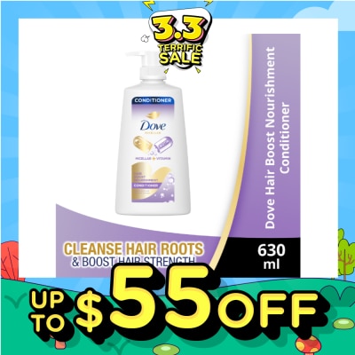 DOVE Dove Hair Boost Nourishment Conditioner 630ml (For Oily Roots, Weak Hair)
