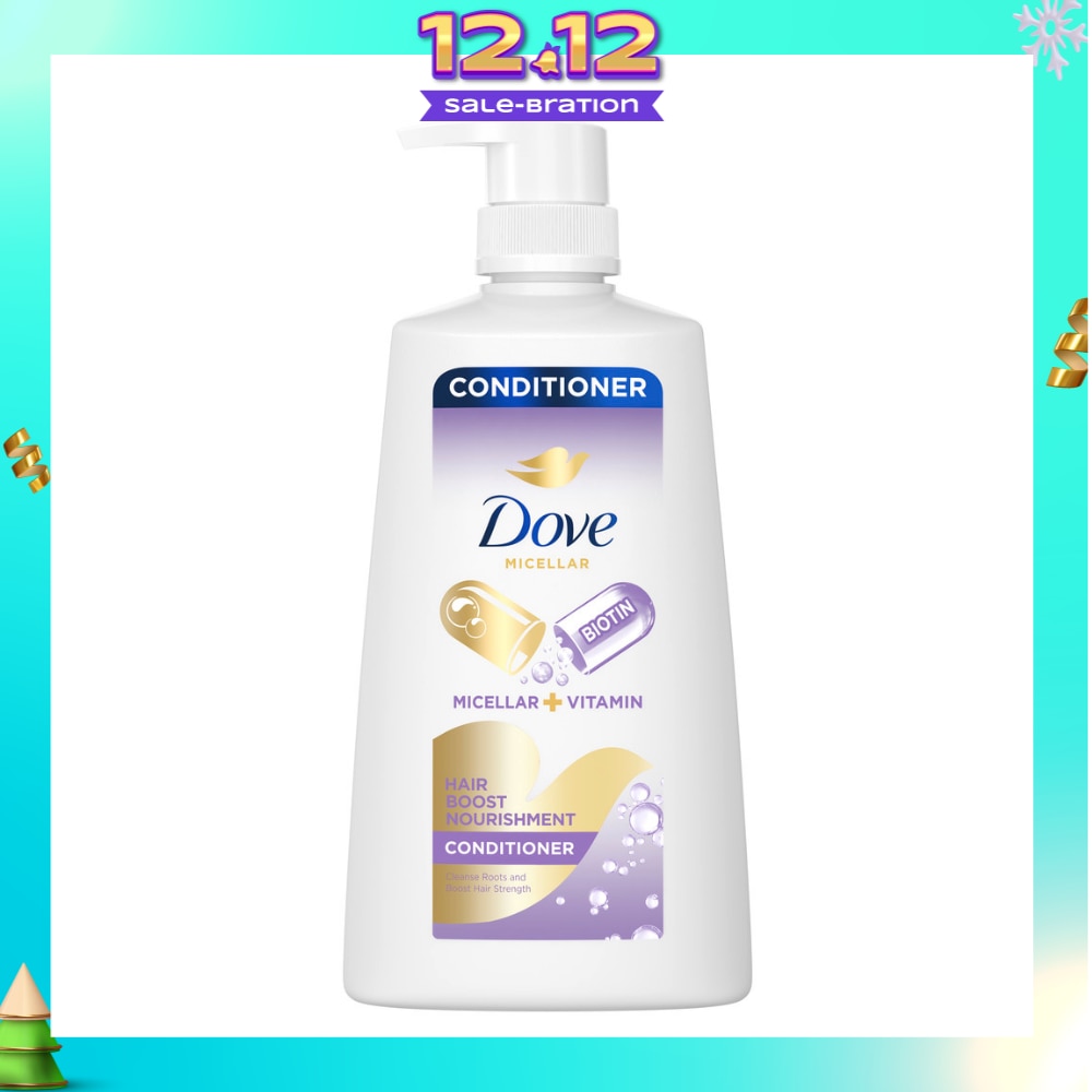 Dove Hair Boost Nourishment Conditioner 630ml (For Oily Roots, Weak Hair)