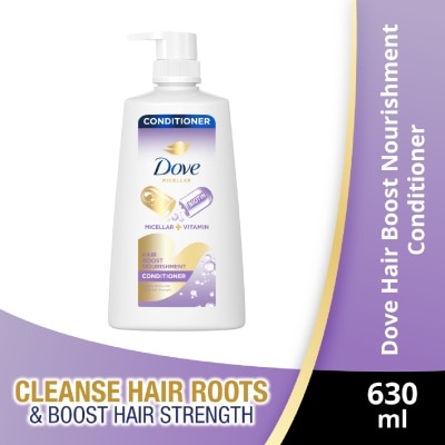 DOVE Dove Hair Boost Nourishment Conditioner 630ml (For Oily Roots, Weak Hair)