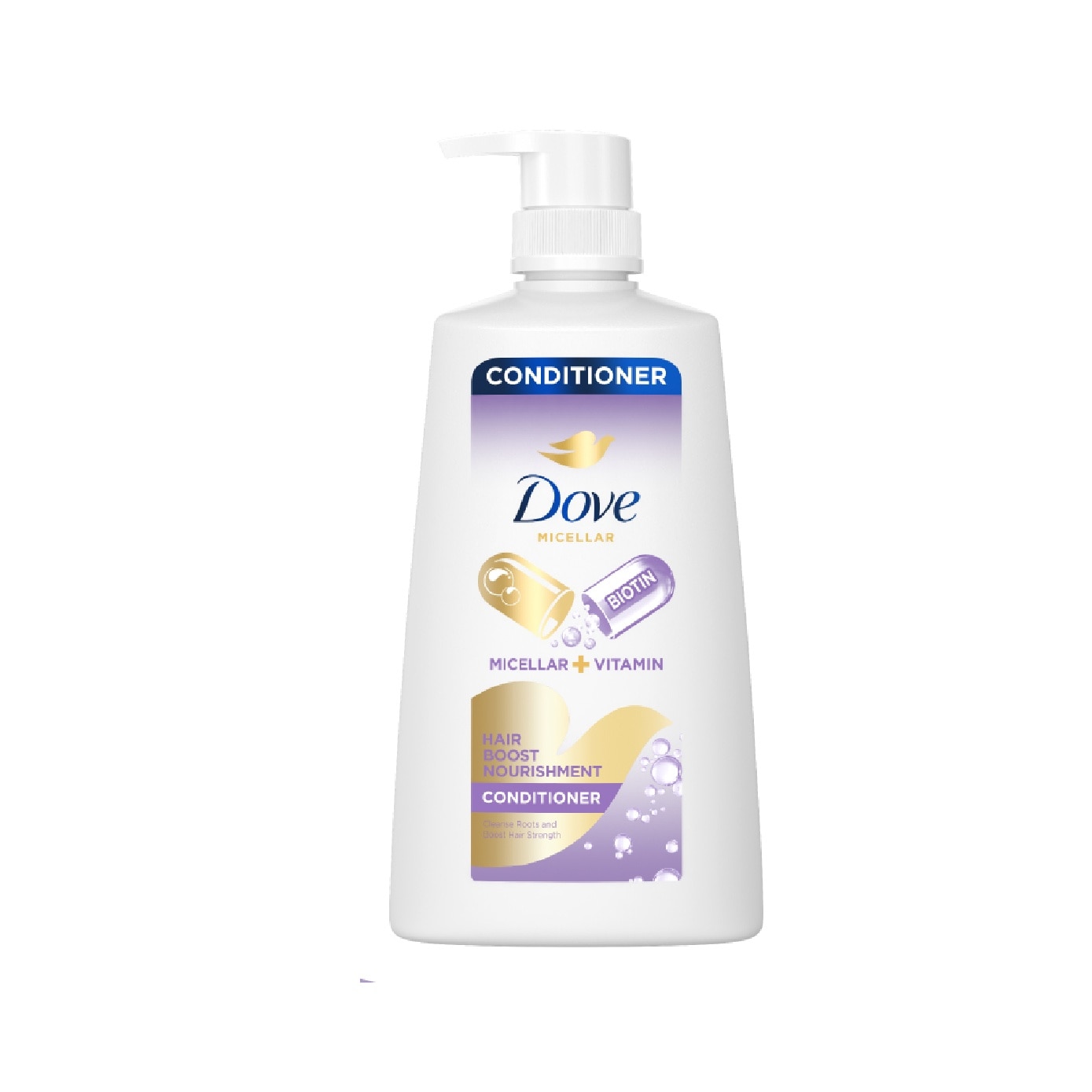 Dove Hair Boost Nourishment Conditioner 630ml (For Oily Roots, Weak Hair)