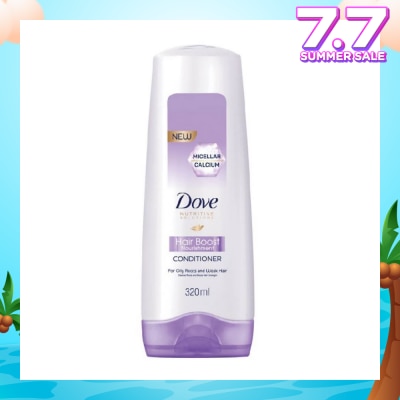DOVE Dove Hair Boost Nourishment Conditioner 320ml (For Oily Roots, Weak Hair)