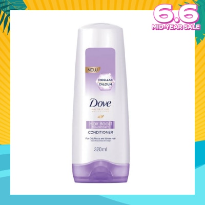 DOVE Dove Hair Boost Nourishment Conditioner 320ml (For Oily Roots, Weak Hair)