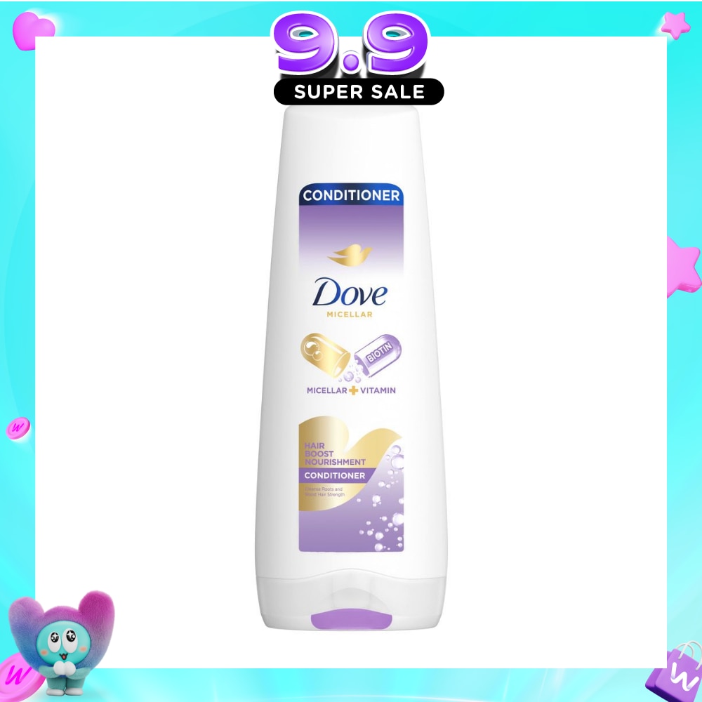 Dove Hair Boost Nourishment Conditioner 320ml (For Oily Roots, Weak Hair) (Expiry: Jul`2027) image