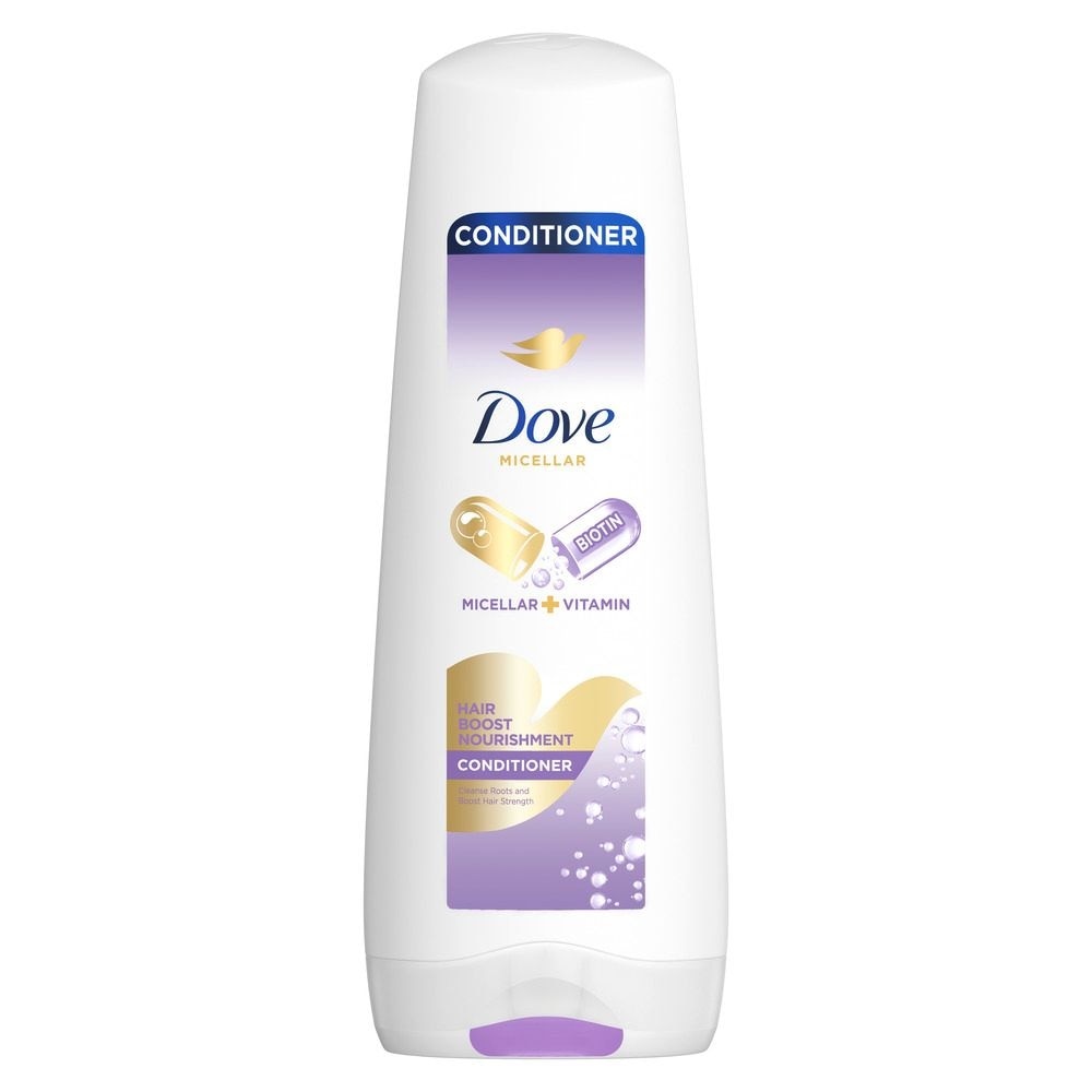 Dove Hair Boost Nourishment Conditioner 320ml (For Oily Roots, Weak Hair)