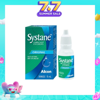 ALCON - Systane Lubricant Eye Drops (Long Lasting Soothing Comfort for Dry Eyes) 15ml