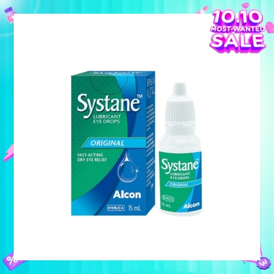 ALCON Systane Lubricant Eye Drops (Long Lasting Soothing Comfort for Dry Eyes) 15ml