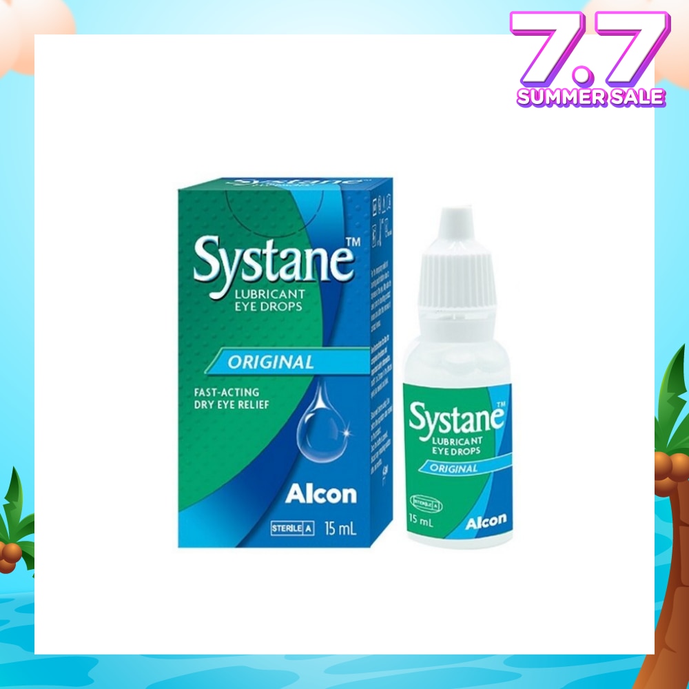 Systane Lubricant Eye Drops (Long Lasting Soothing Comfort for Dry Eyes) 15ml