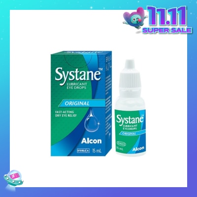 ALCON Systane Lubricant Eye Drops (Long Lasting Soothing Comfort for Dry Eyes) 15ml