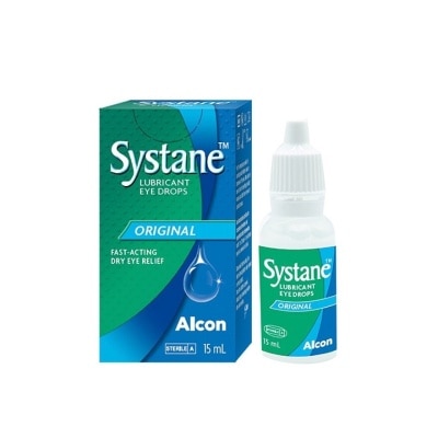 ALCON Systane Lubricant Eye Drops (Long Lasting Soothing Comfort for Dry Eyes) 15ml