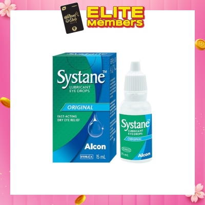 ALCON Systane Lubricant Eye Drops (Long Lasting Soothing Comfort for Dry Eyes) 15ml
