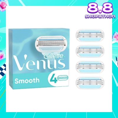 GILLETTE VENUS Smooth Blade Refill (Designed to Avoid Rust) 4s
