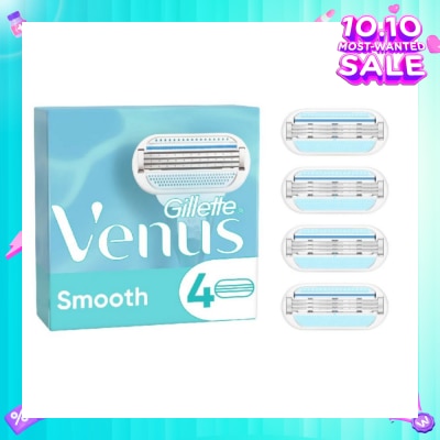 GILLETTE VENUS Smooth Blade Refill (Designed to Avoid Rust) 4s