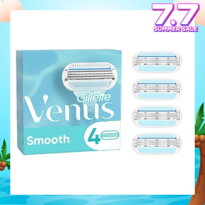 GILLETTE VENUS Smooth Blade Refill (Designed to Avoid Rust) 4s