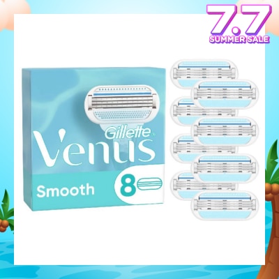GILLETTE VENUS Smooth Blade Refill Blades Value Packset (Designed to Avoid Rust) 8s