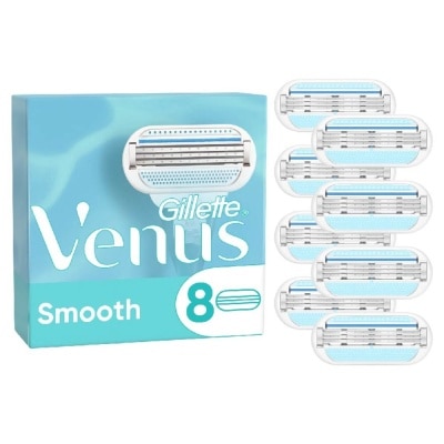 GILLETTE VENUS Smooth Blade Refill Blades Value Packset (Designed to Avoid Rust) 8s