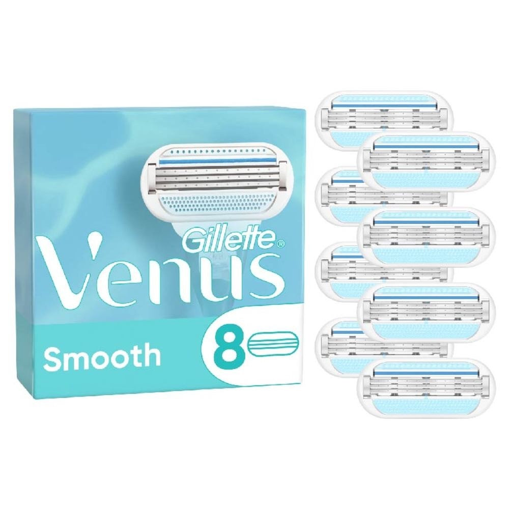 Smooth Blade Refill Blades Value Packset (Designed to Avoid Rust) 8s