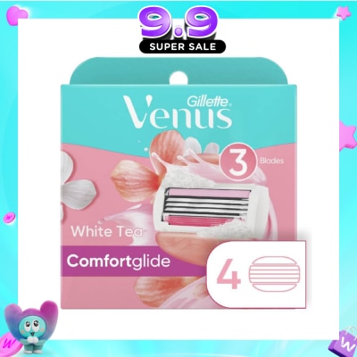 GILLETTE VENUS - Comfortglide White Tea Blade Refill (Designed to Avoid Rust) 4s image