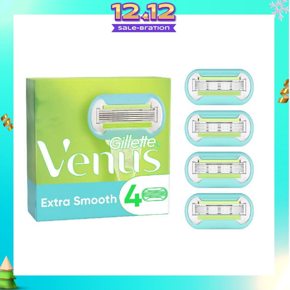 Extra Smooth Blade Refill (Designed to Avoid Rust) 4s