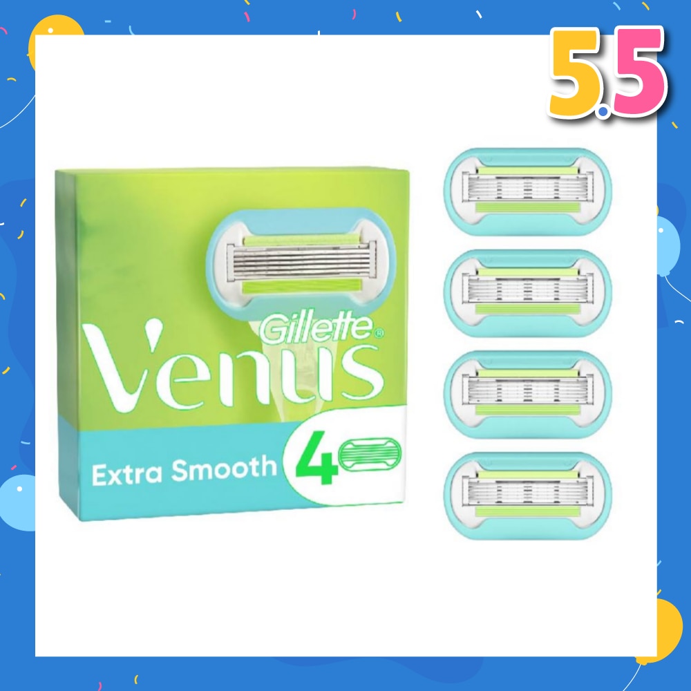 Extra Smooth Blade Refill (Designed to Avoid Rust) 4s