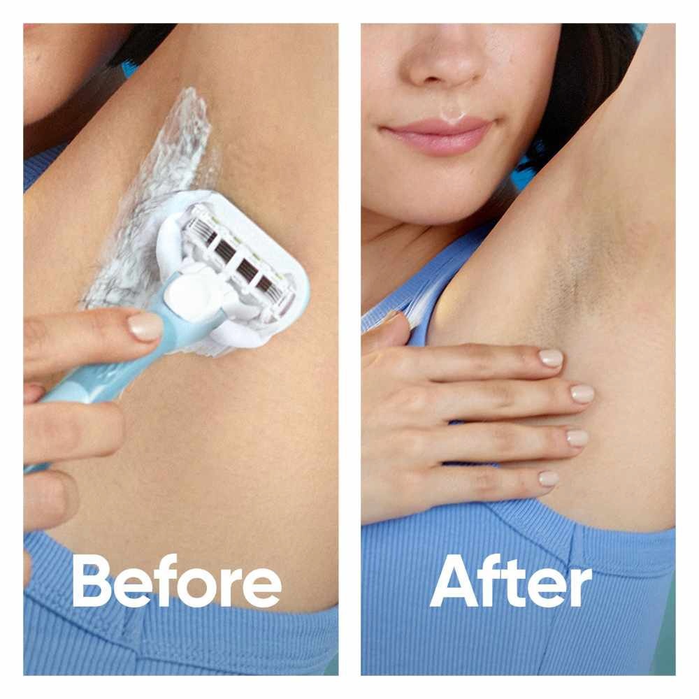 Extra Smooth Women's Razor Packset consists Handle 1s + Refill 2s (Designed to Avoid Rust)