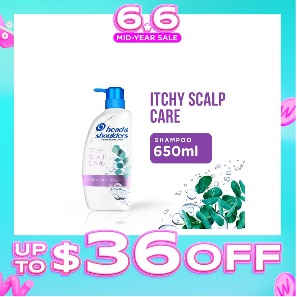 Anti Dandruff Shampoo Itchy Scalp Care 650ml