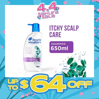 HEAD & SHOULDERS - Anti Dandruff Shampoo Itchy Scalp Care 650ml