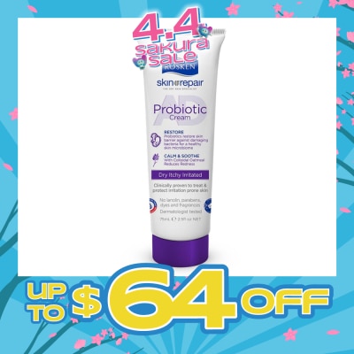 ROSKEN - AD Probiotic Cream (For Healthy Skin Microbiome Suitable for Dry Itchy Skin Types) 75ml