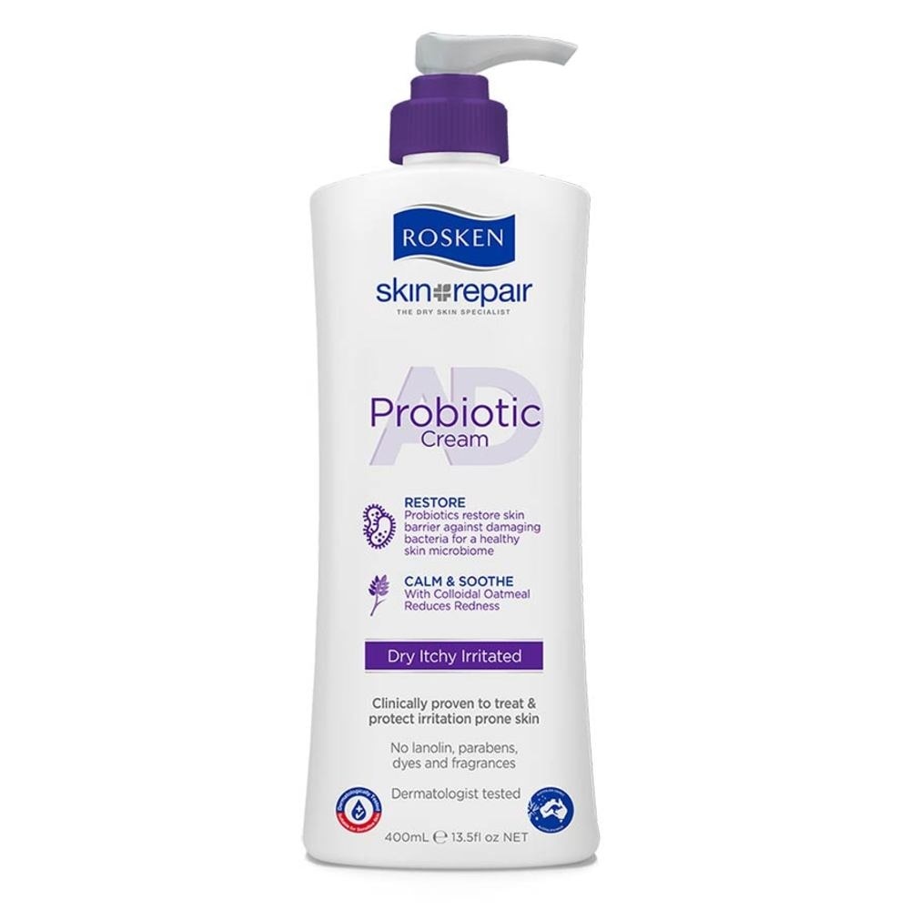 AD Probiotic Cream (For Healthy Skin Microbiome Suitable for Dry Itchy Skin Types) 400ml