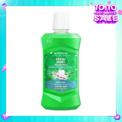WATSONS Watsons Micellar Double Action Fresh Mint Mouthwash 500ml