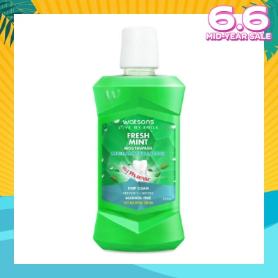 WATSONS Watsons Micellar Double Action Fresh Mint Mouthwash 500ml