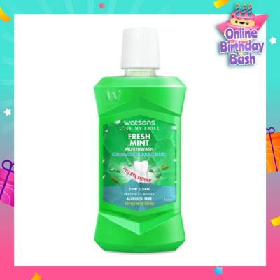 WATSONS Watsons Micellar Double Action Fresh Mint Mouthwash 500ml