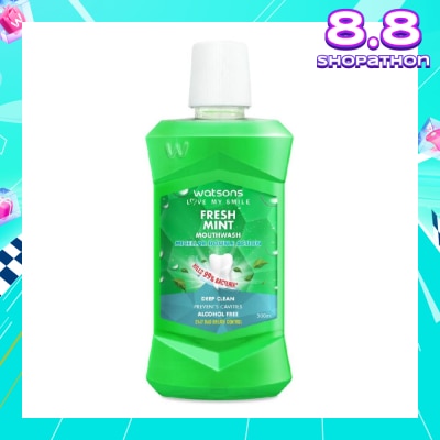 WATSONS Watsons Micellar Double Action Fresh Mint Mouthwash 500ml