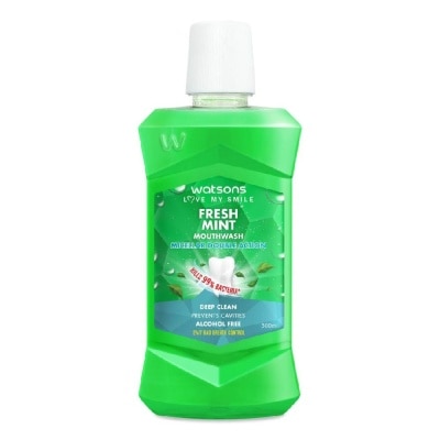 WATSONS Watsons Micellar Double Action Fresh Mint Mouthwash 500ml