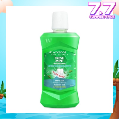 WATSONS Watsons Micellar Double Action Fresh Mint Mouthwash 500ml