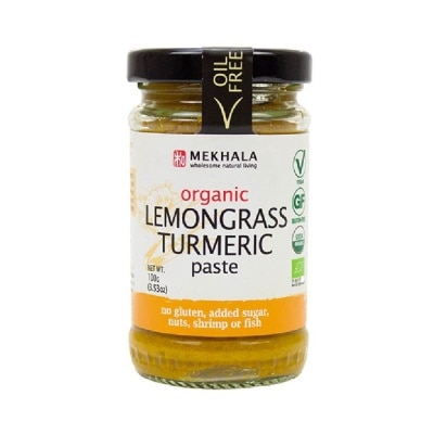 FOOD CULTURE MEKHALA Vegan Organic Lemongrass Turmeric Paste 100g