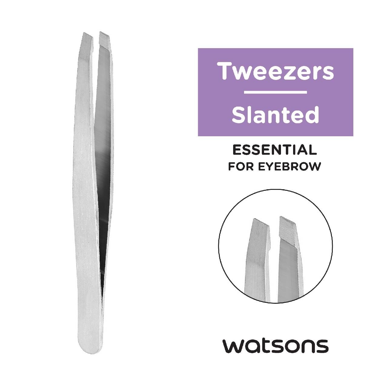 Perfection Slanted Tweezers (Ideal for Outer Eyebrow Area) 1s