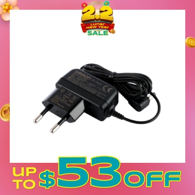 OMRON Ac Adaptor for Blood Pressure Meter 1 Piece